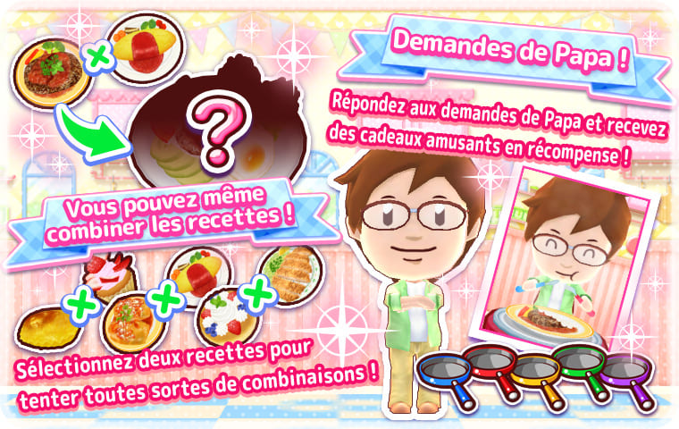 Sélectionnez deux recettes pour