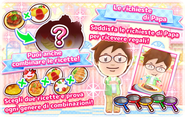 Scegli due ricette e prova ogni genere di combinazioni!